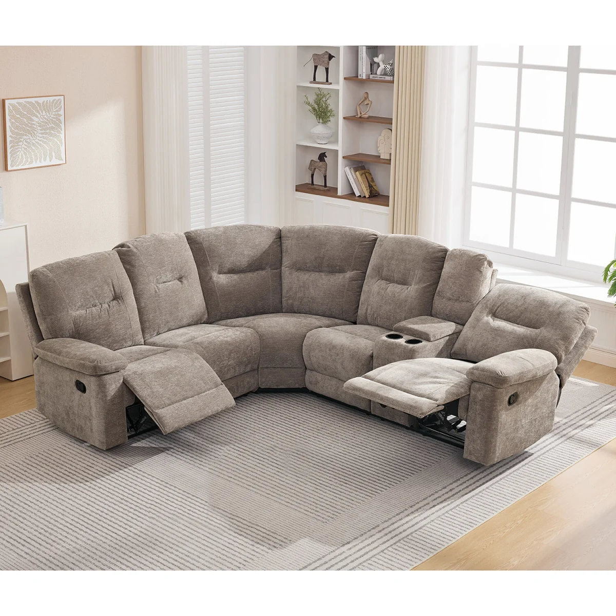 Carrington Corner Sofa - Brown – image 2