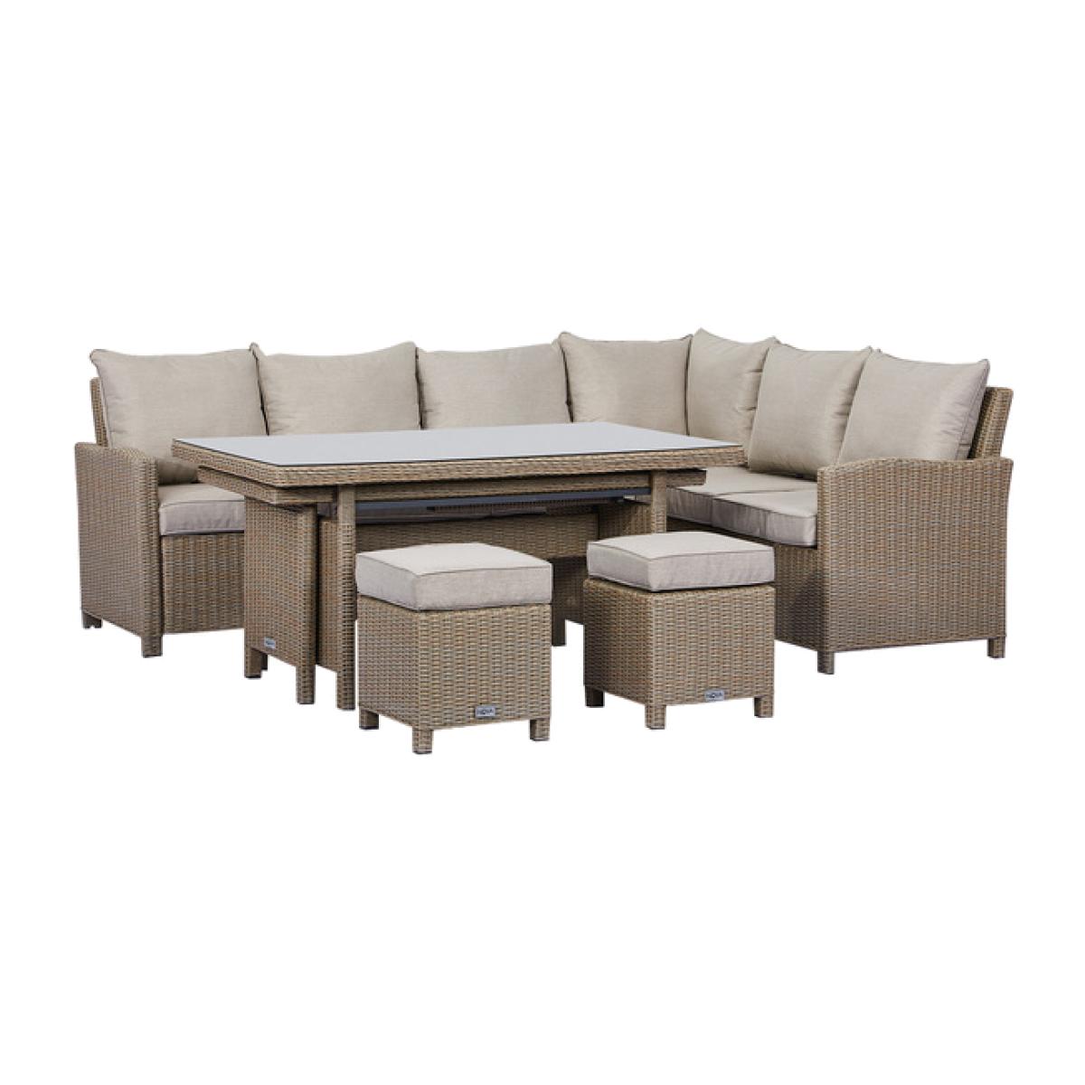 Deluxe Right Extending Corner Set-Willow