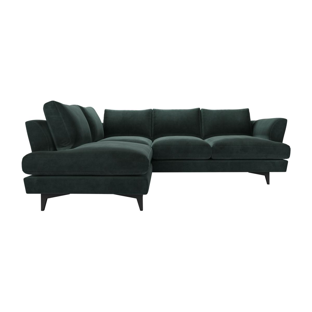 Lars LHF Open End Corner Sofa in Smokey Green Cashmere Velvet – image 1