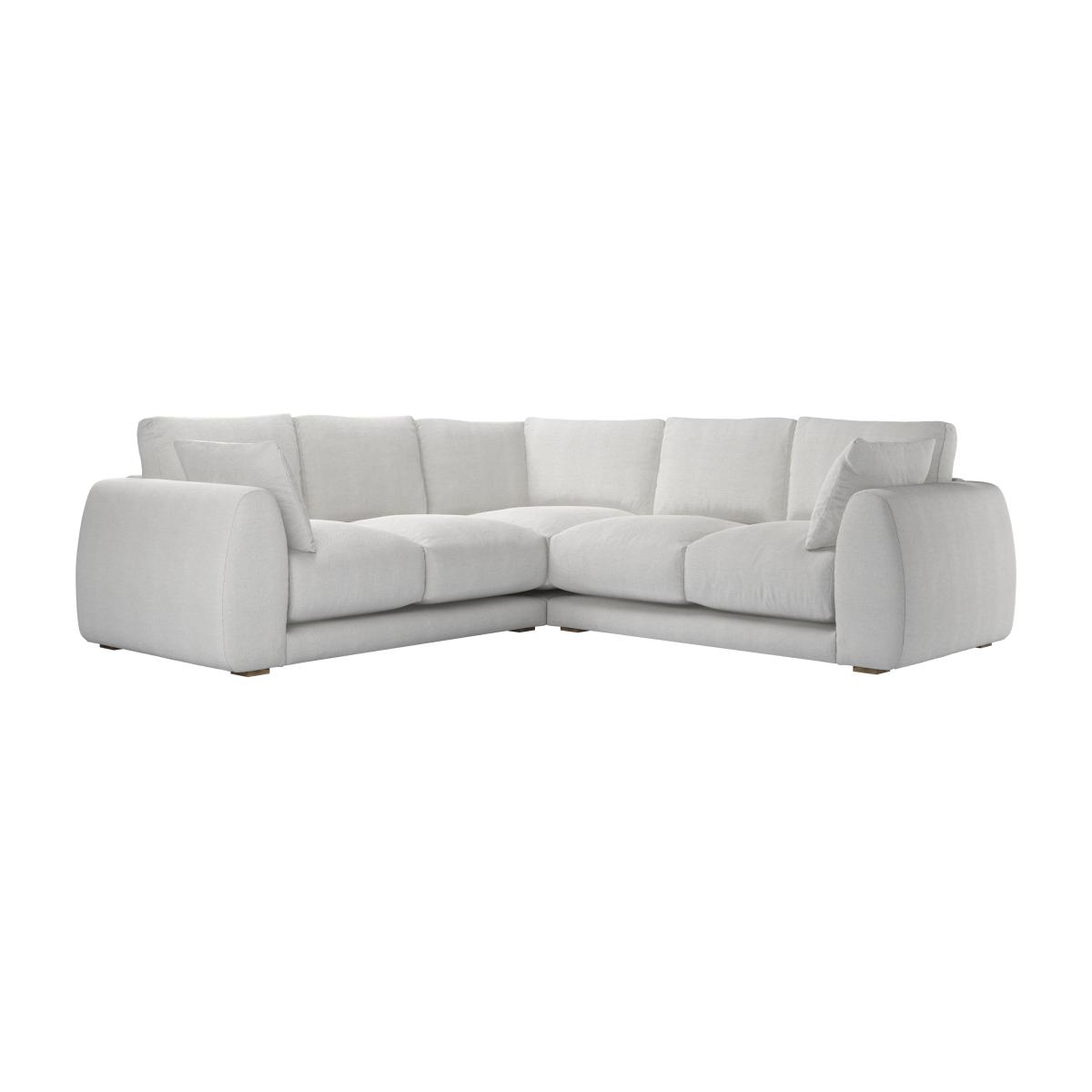 Carmel Medium Corner Sofa in Shearling Hygge Chunky Weave