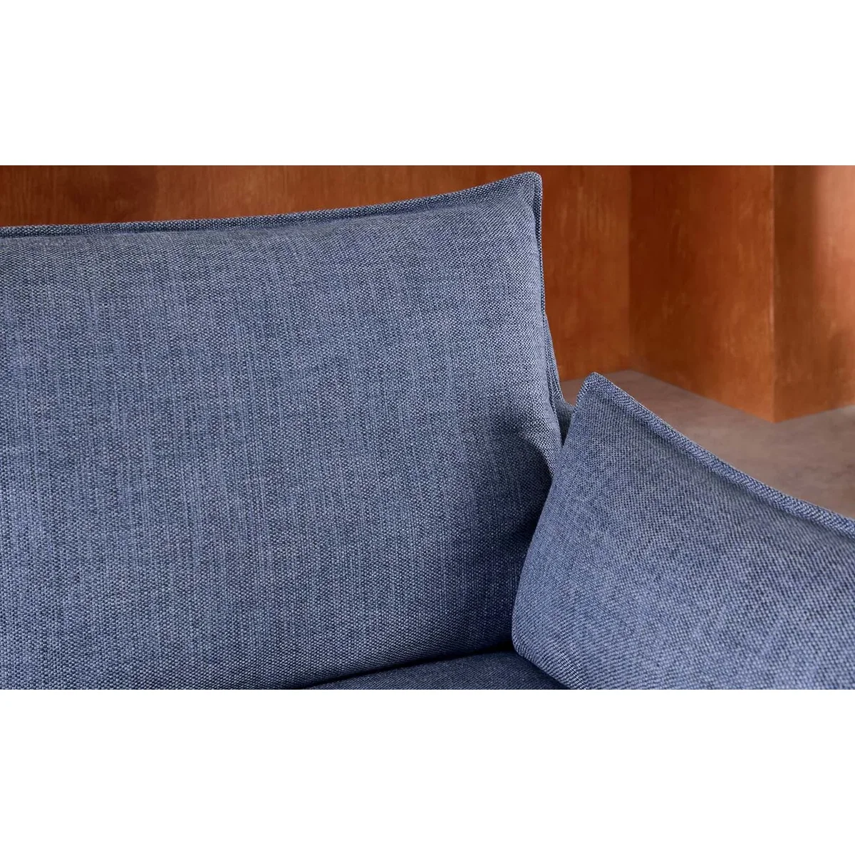 Anders Medium Corner Sofa in Nefertiti Gold Cotton Matt Velvet - sofa.com – image 5