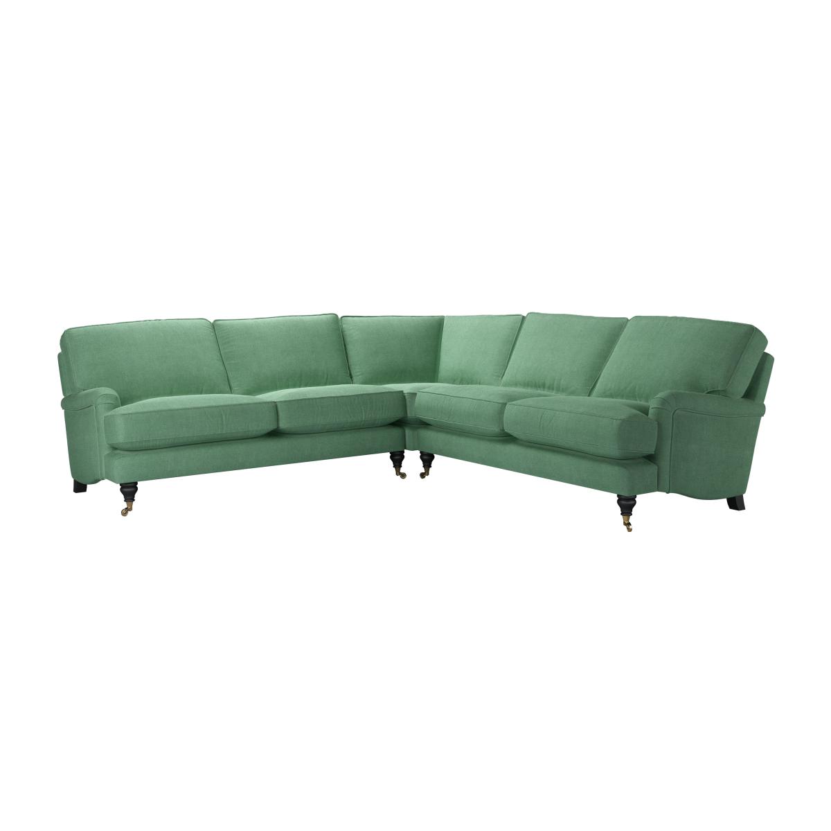 Bluebell Large Corner Sofa in Celadon Easy Cotton – image 1