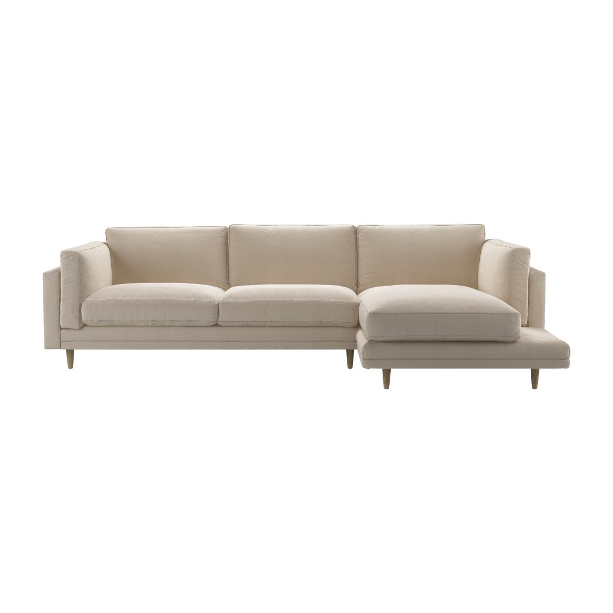 Marco RHF Chaise Sofa in Elderflower Organic Smart Cotton – image 1