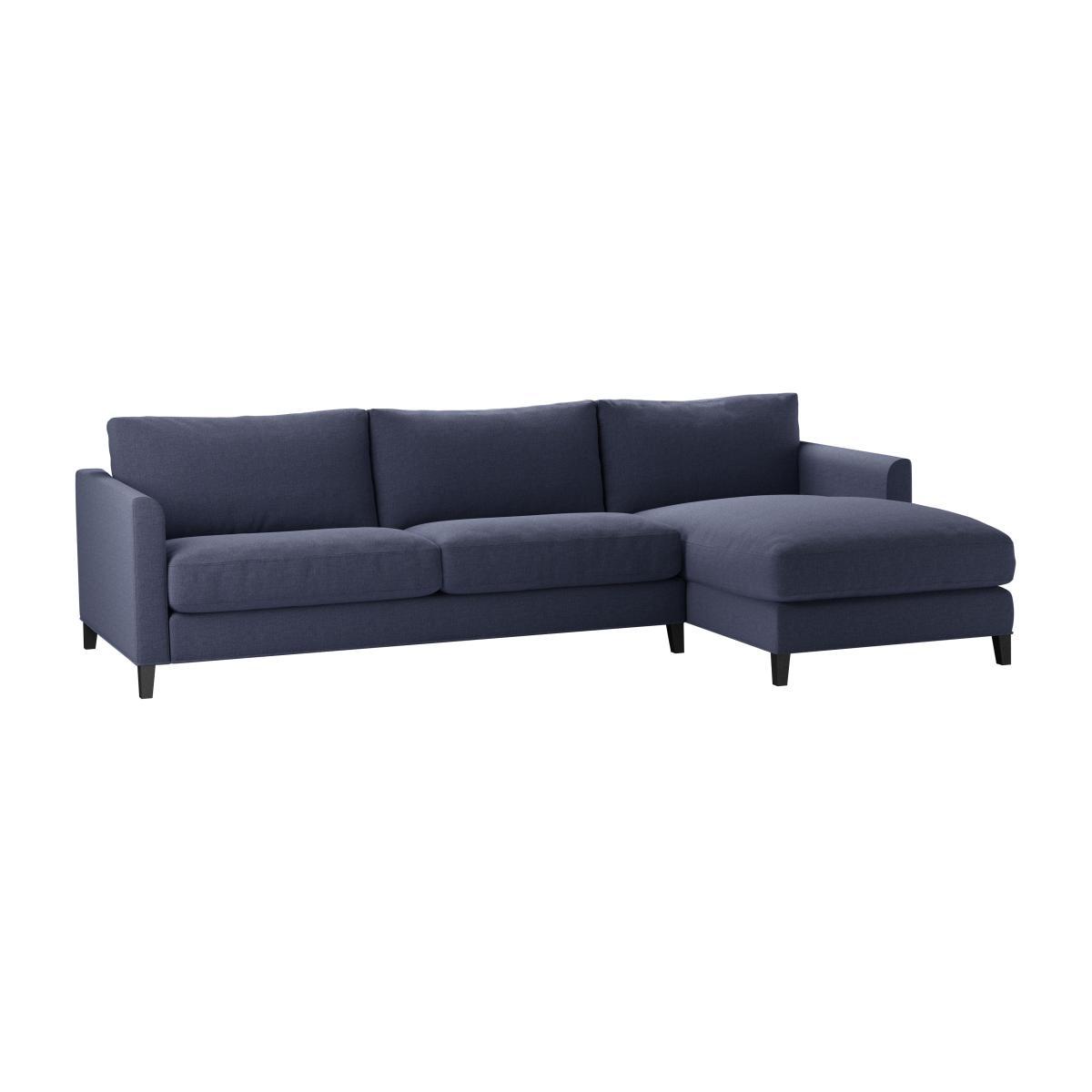Izzy Large RHF Chaise Sofa in Uniform House Plain Weave - sofa.com – image 1
