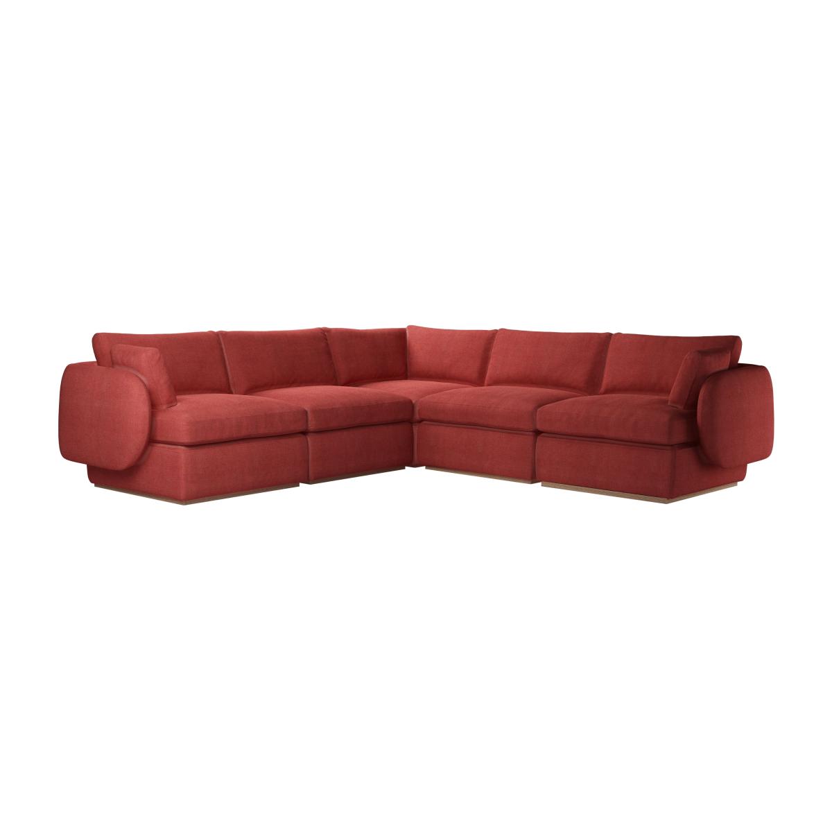 Ren Medium Corner Sofa in Indian Summer Easy Cotton – image 1