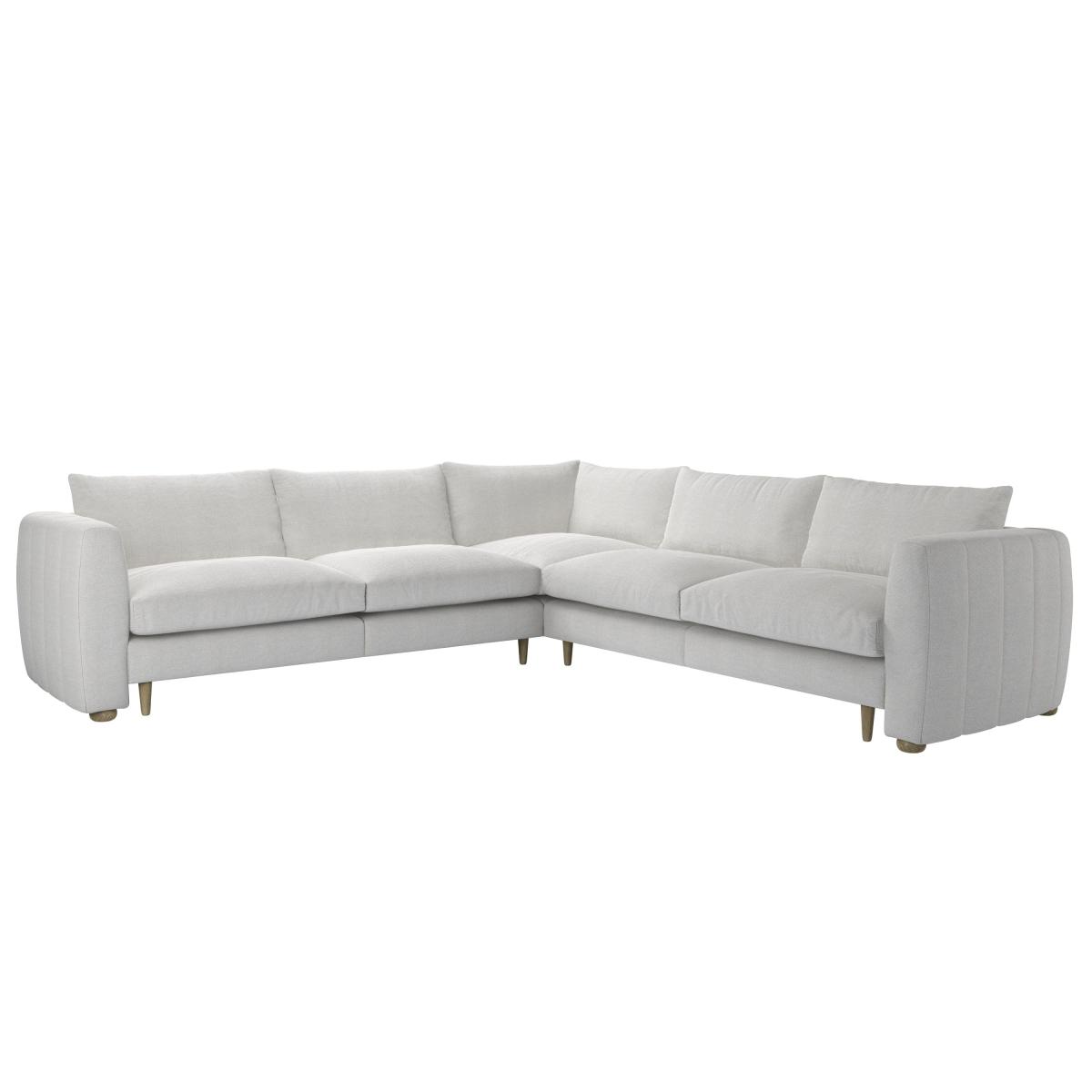 Tiffany Medium Corner Sofa in Nordic Pine Hygge Chunky Weave – image 2