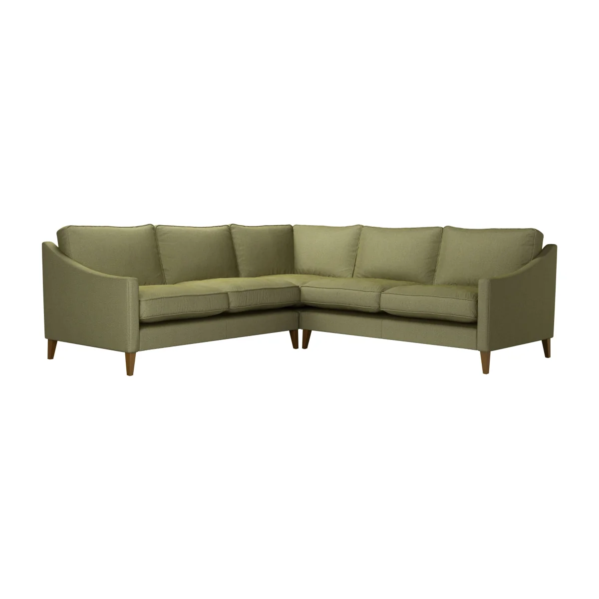 Iggy Medium Corner Sofa in Lichen Heathland Weave - sofa.com