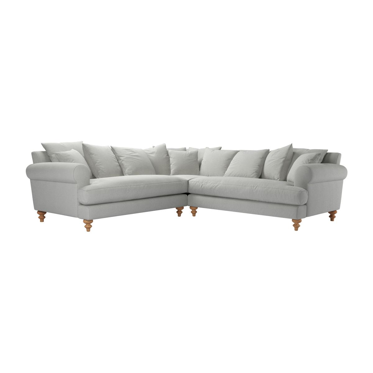 Teddy Medium Corner Sofa in Wishing Well Organic Smart Cotton – image 1