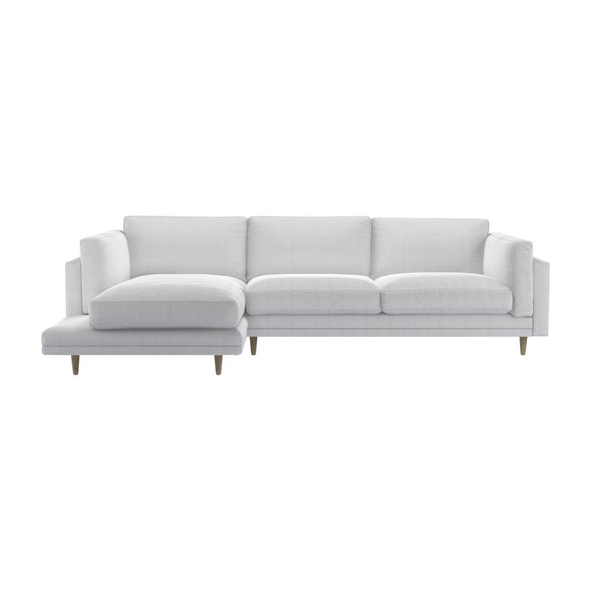 Marco LHF Chaise Sofa in Pumice House Herringbone Weave – image 1
