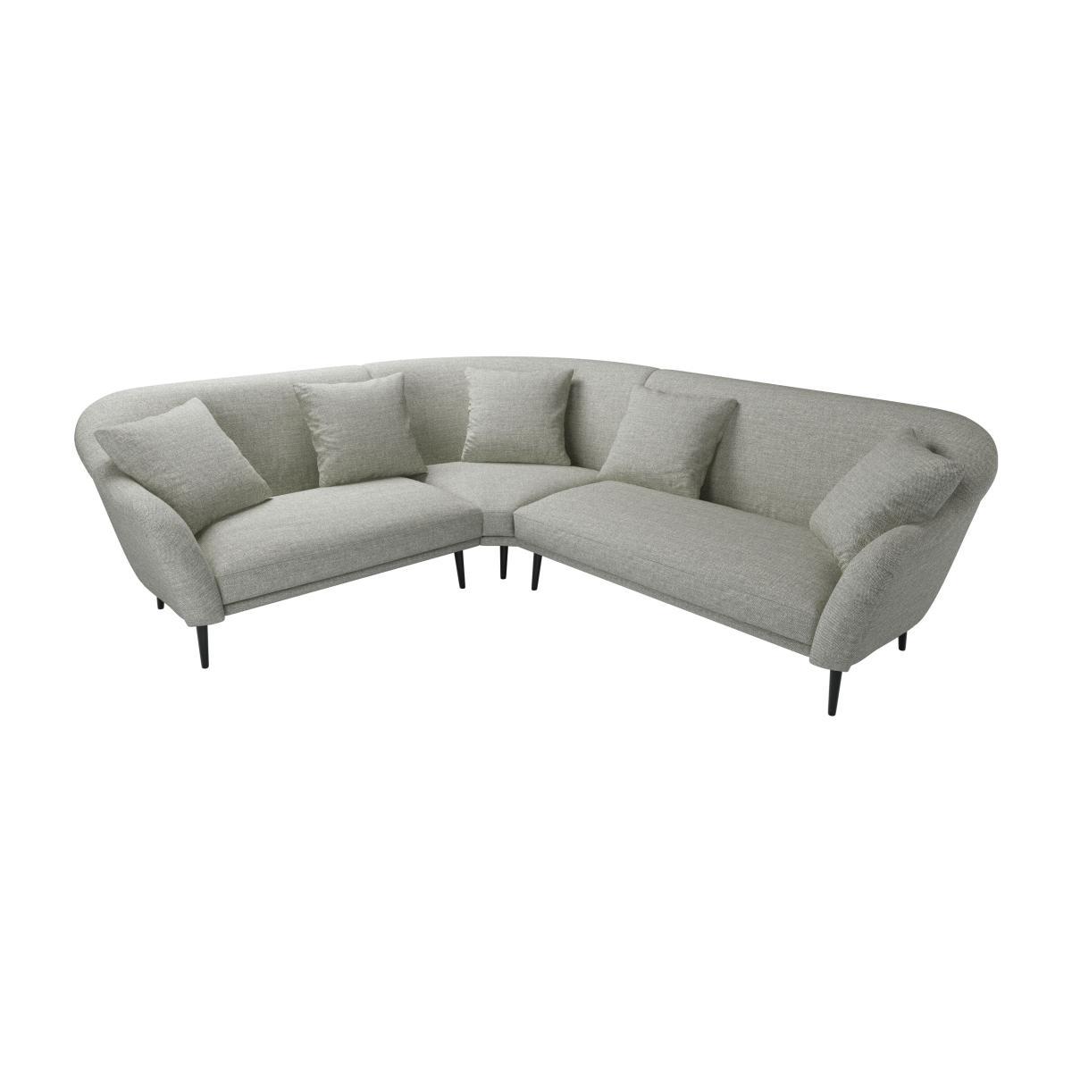 Jasper Left Hand Double With Right Hand 2.5 Seat in Grey Marl Highland Tweed - sofa.com – image 1