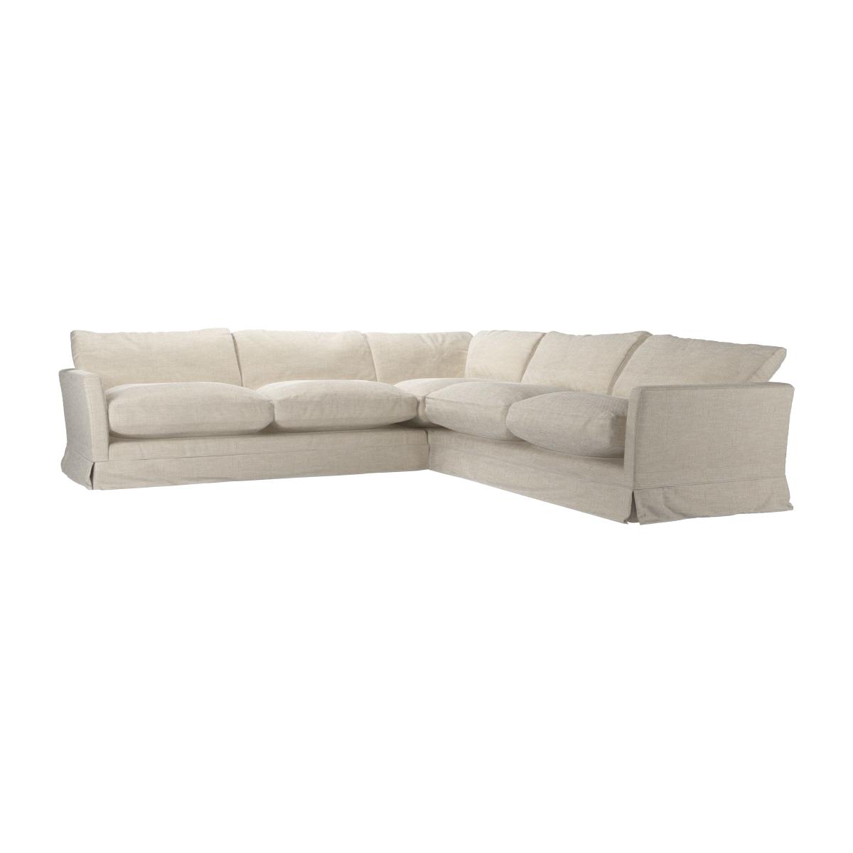 Otto Large Corner Sofa in Jasmine Silky Jacquard Weave – image 1