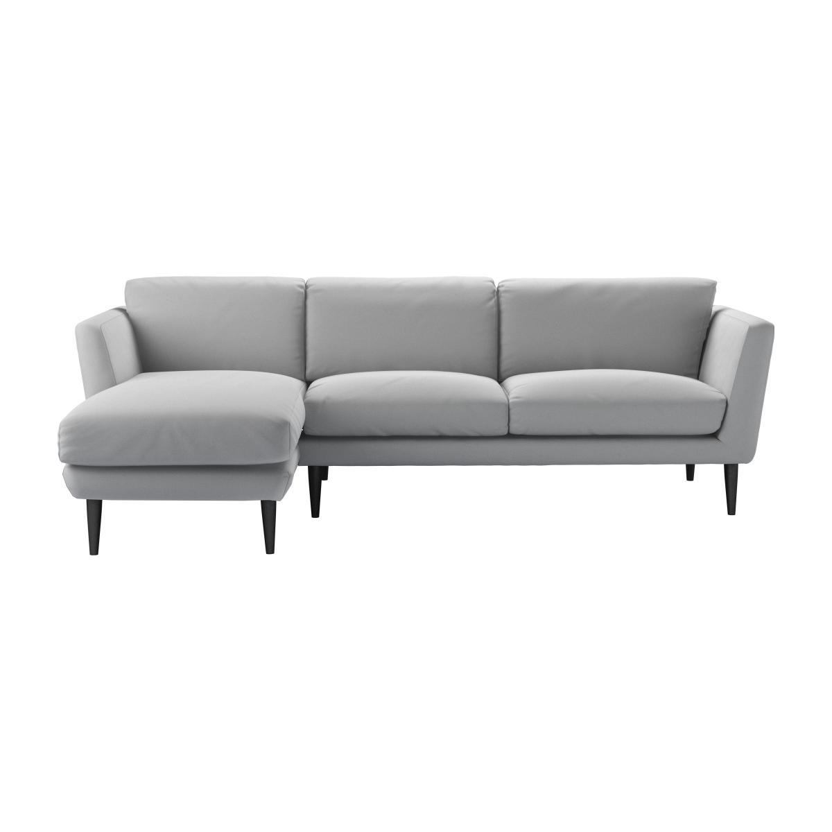 Holly Medium LHF Chaise Sofa in Graphite Smart Cotton - sofa.com