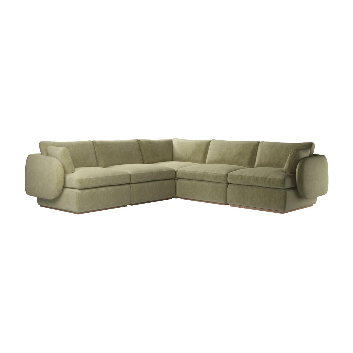 Ren Medium Corner Sofa in Urban Nature Brushstroke – image 1
