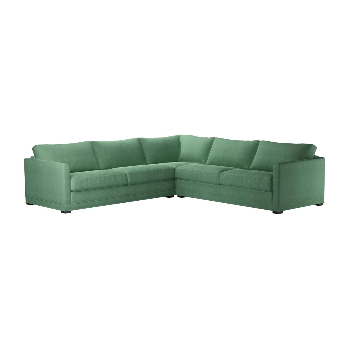 Aissa Large Corner Sofa in Celadon Easy Cotton – image 1