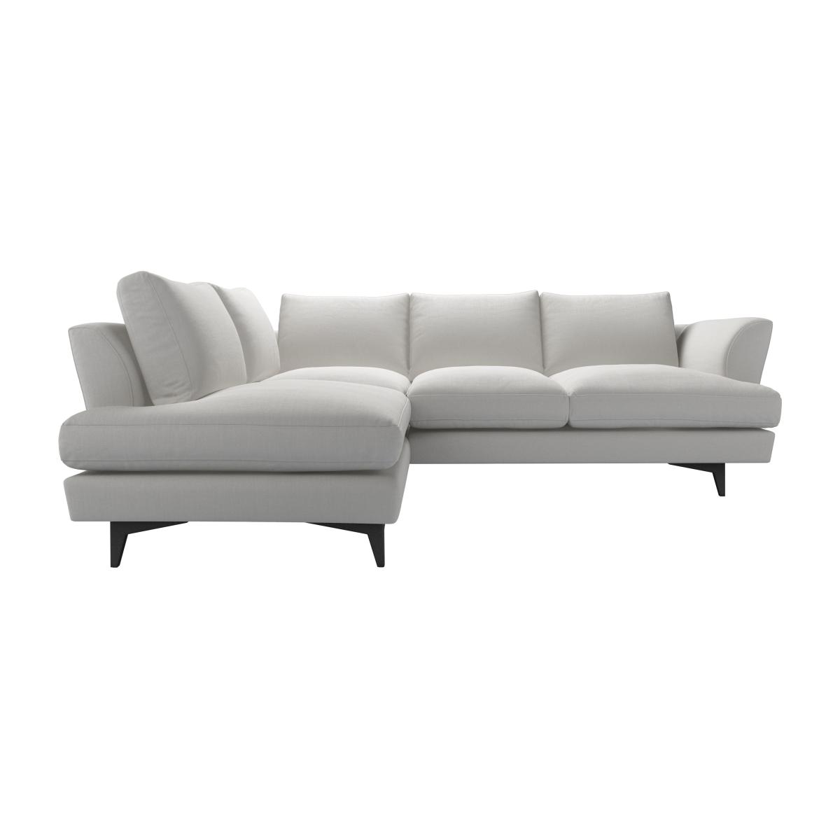 Lars LHF Open End Corner Sofa in Alabaster Brushed Linen Cotton – image 1