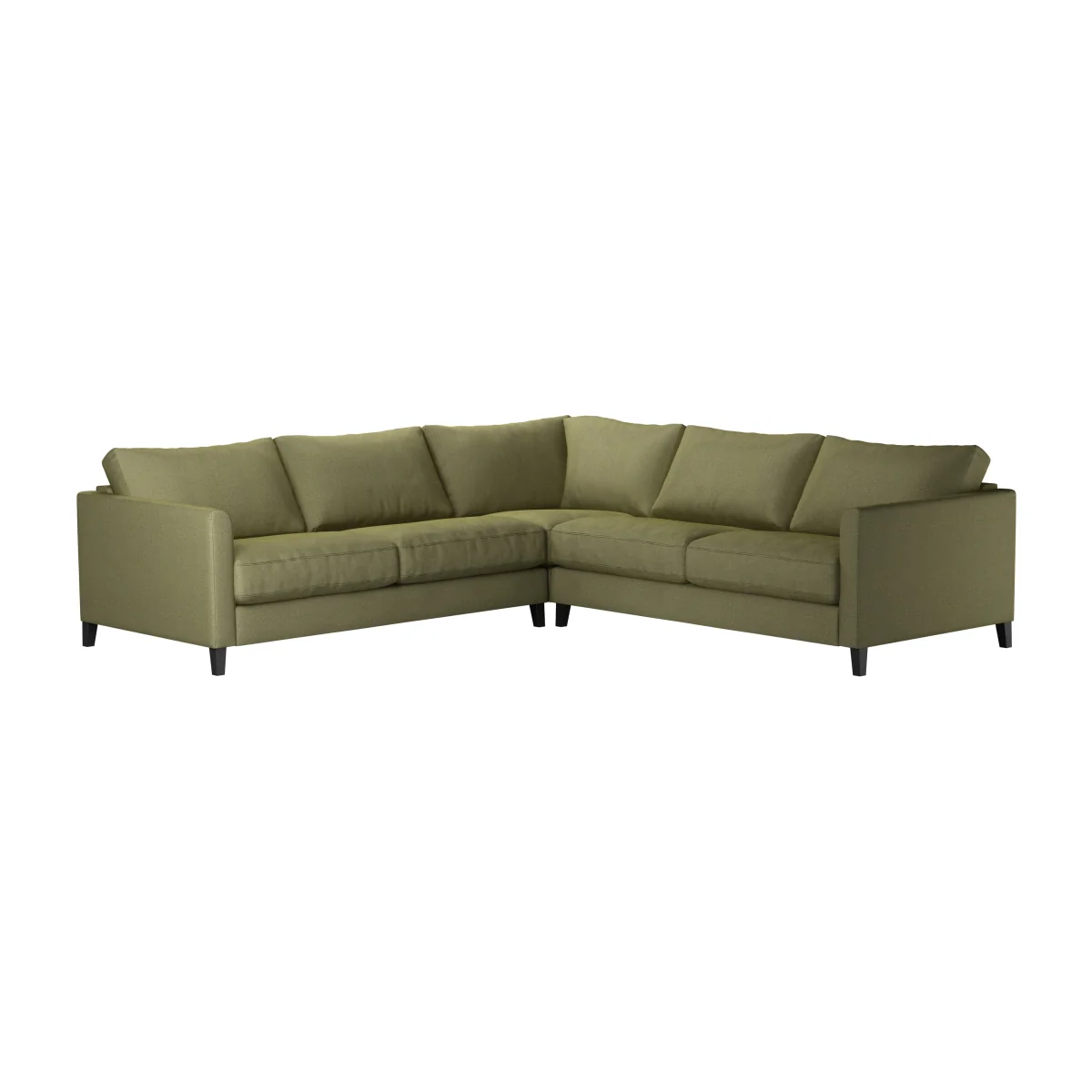 Izzy Medium Corner Sofa in Lichen Heathland Weave - sofa.com