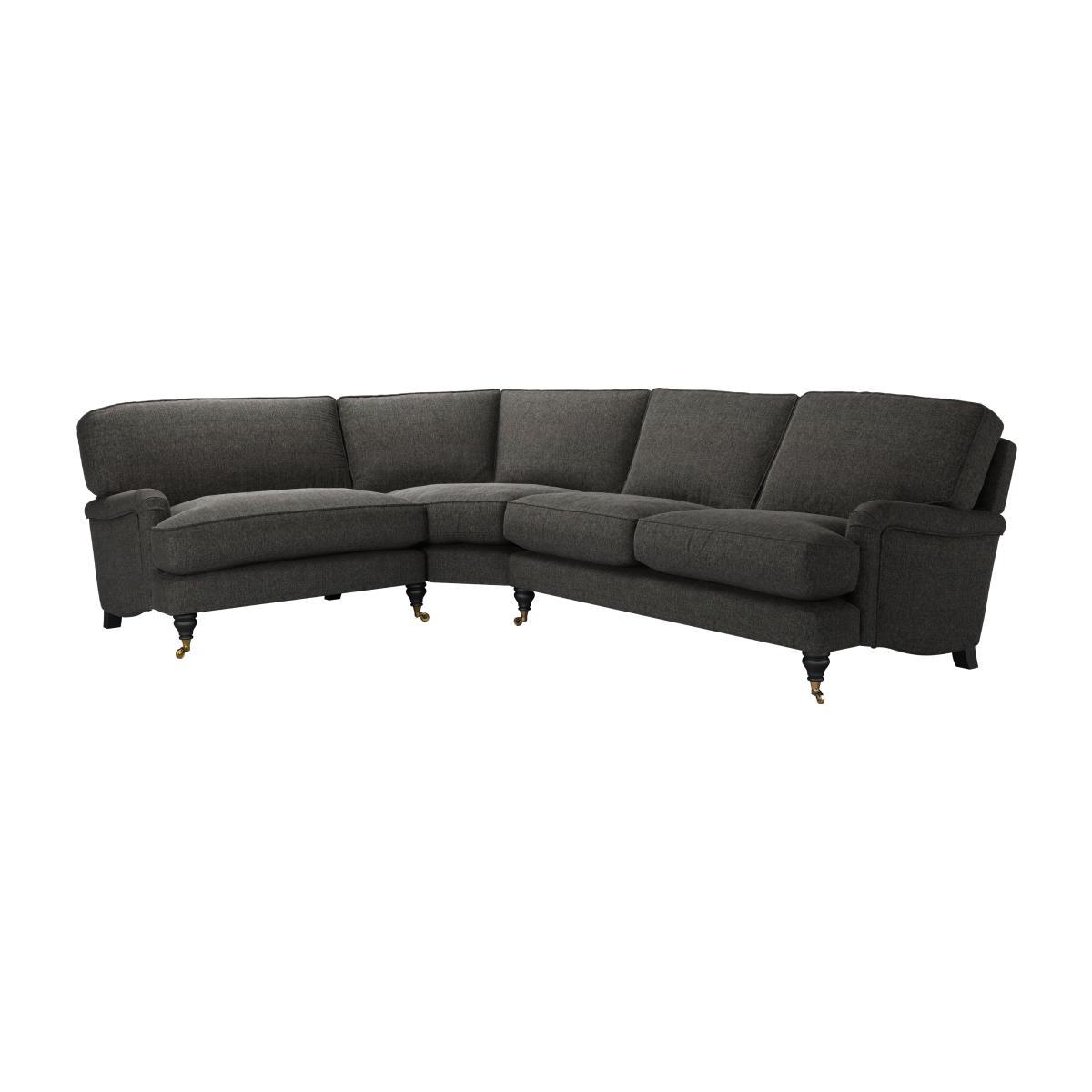 Bluebell Asym. Crn: LHF Loveseat w RHF 2.5 Seat in Arctic Wolf Quartz - sofa.com – image 1