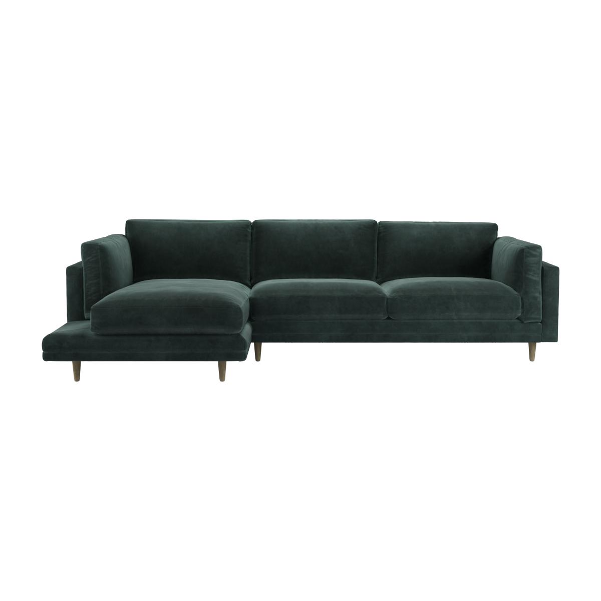 Marco LHF Chaise Sofa in Smokey Green Cashmere Velvet – image 1