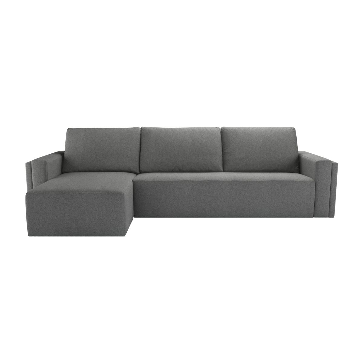 Oswald Left Hand Open End Corner Sofa in Storm Soft Sustainable Wool - sofa.com – image 1