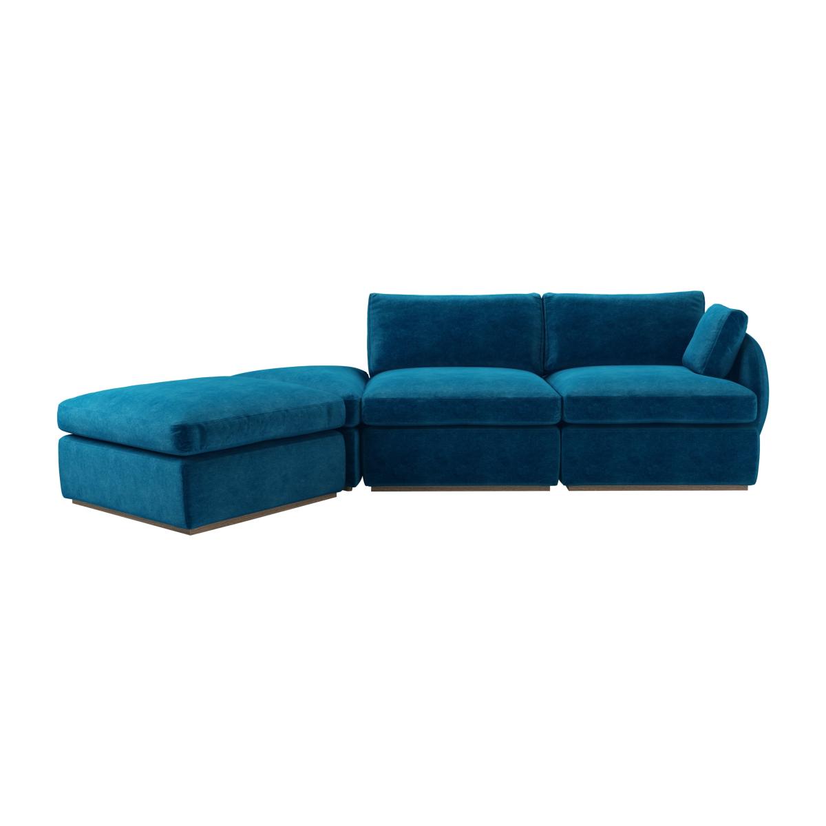 Ren RHF Modular Sofa in Scuba Smart Velvet – image 1