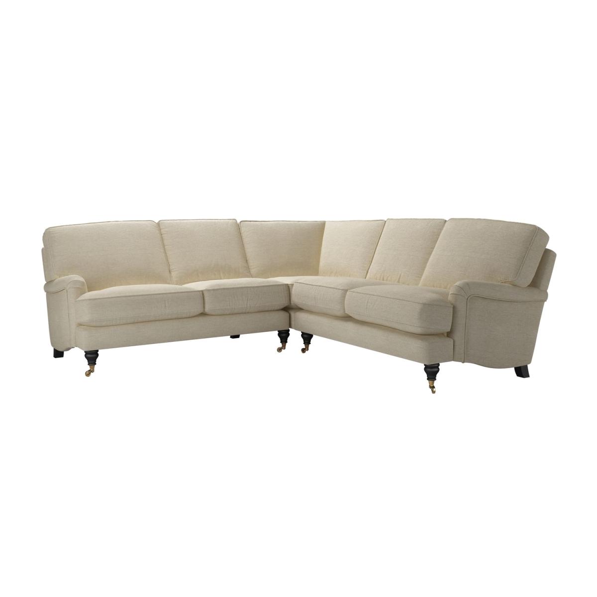 Bluebell Medium Corner Sofa in Pampas Hygge Smart Linen – image 1