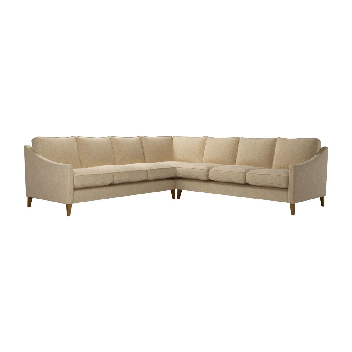 Iggy Large Corner Sofa in Nordic Pine Hygge Chunky Weave – image 1