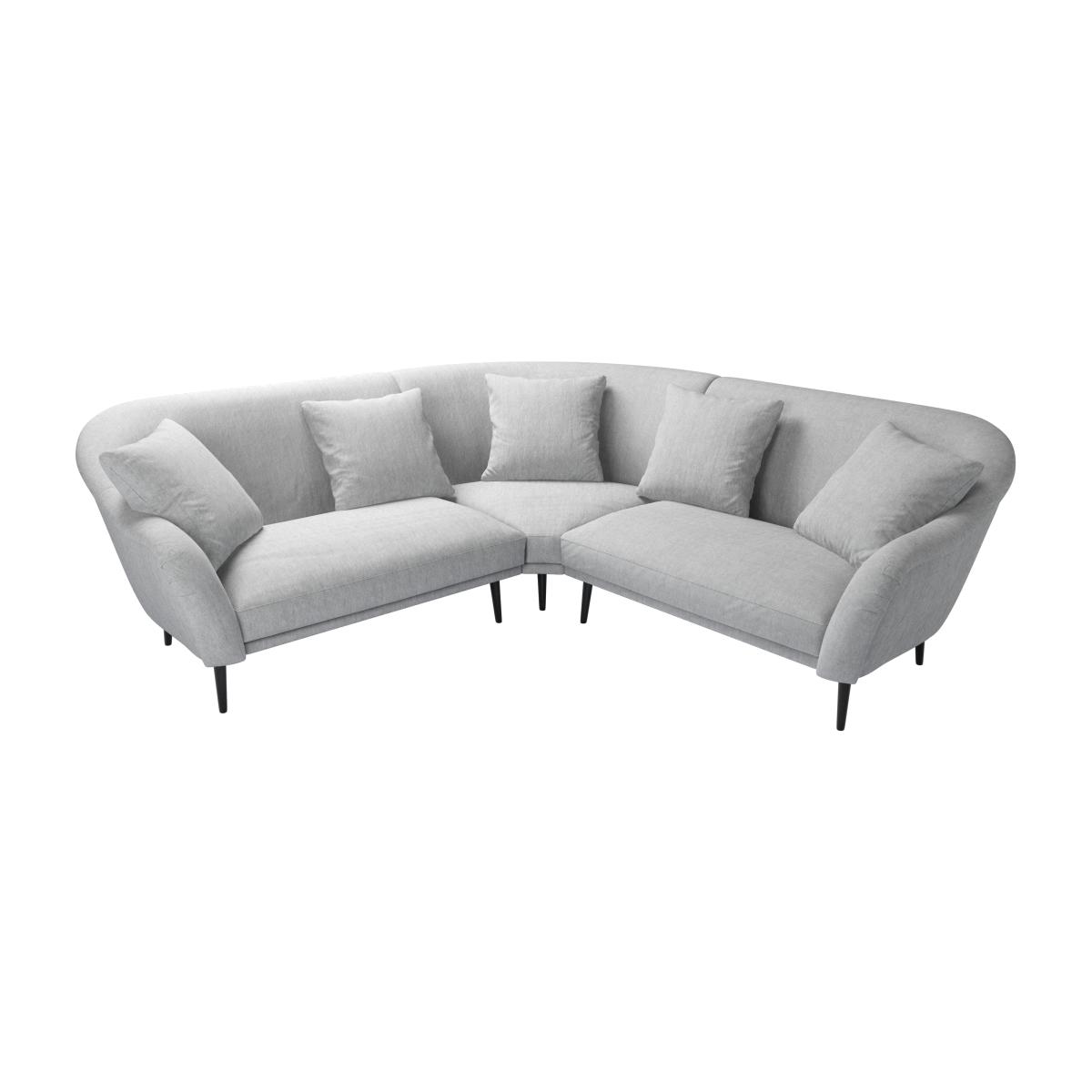 Jasper Small Corner Sofa in Goodwin Grey Sandgate - sofa.com