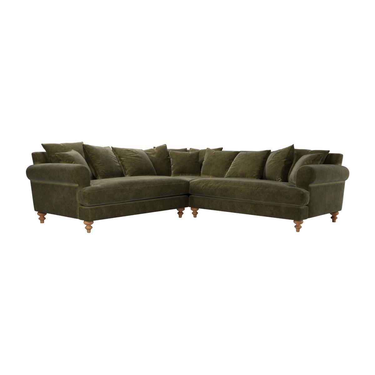 Teddy Medium Corner Sofa in Juniper Aquaclean Clever Chenille – image 1