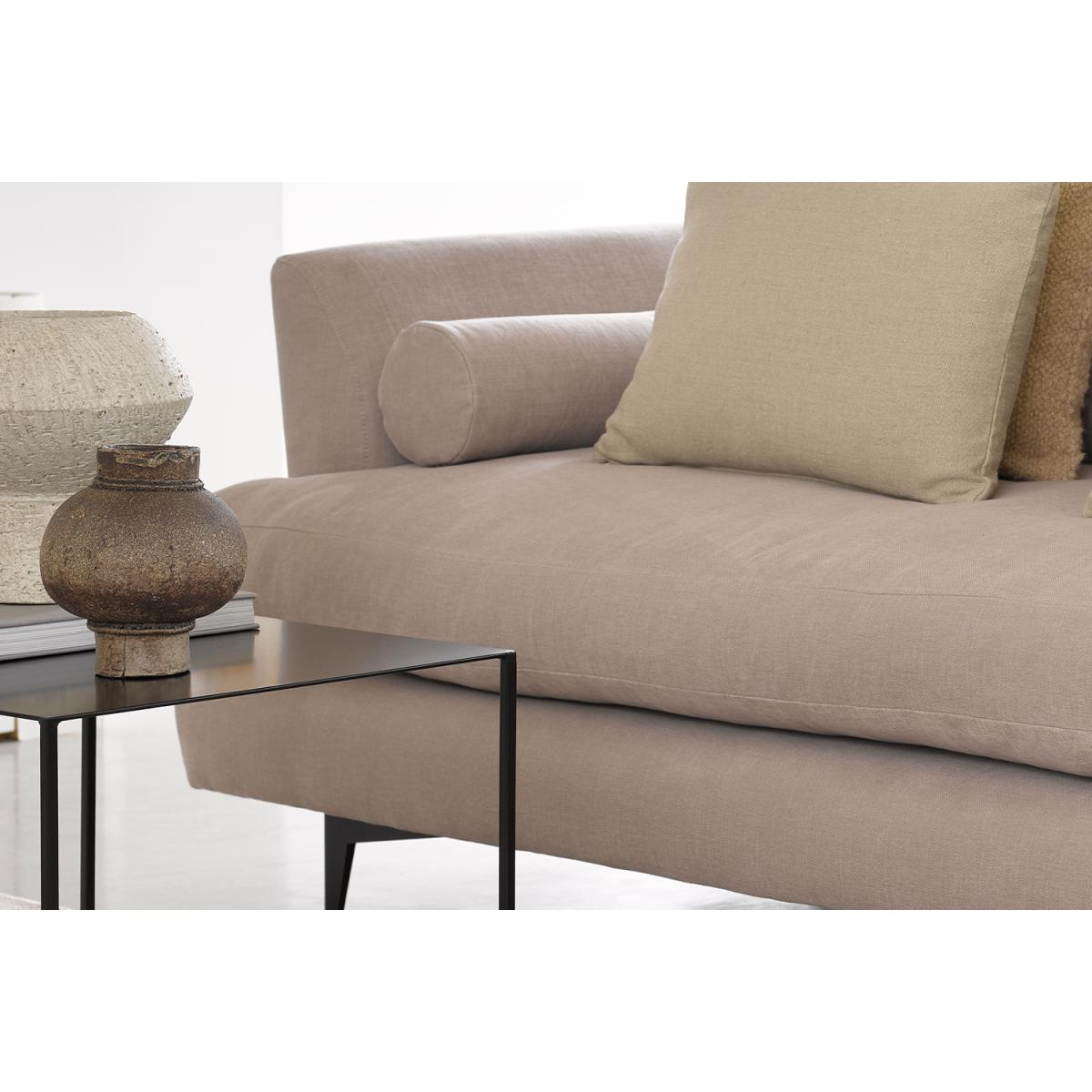 Nearly New Larsen RHF Open End Corner Sofa in Seaweed Smart Cotton - sofa.com – image 3