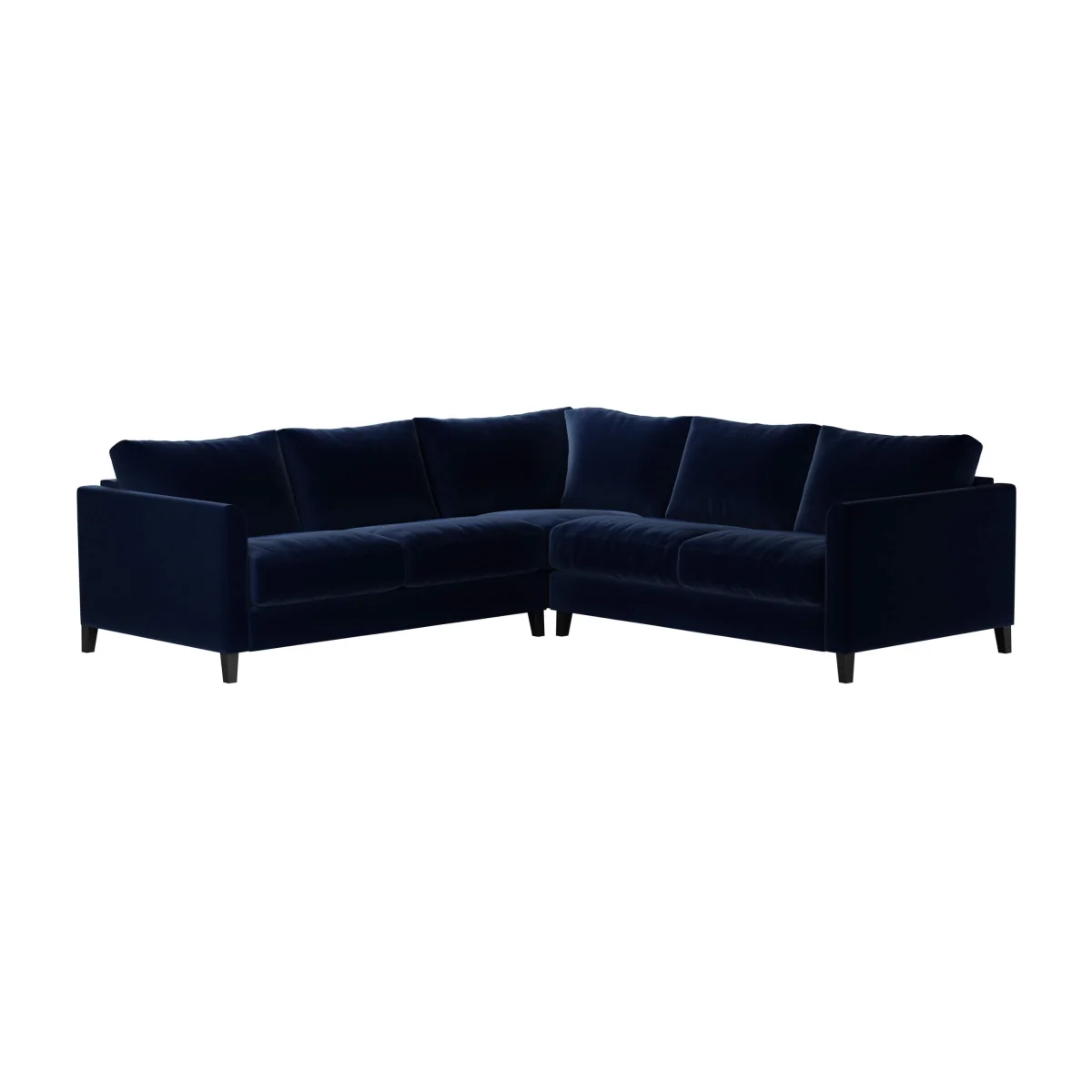 Perfectly Pristine Izzy Small Corner Sofa in Admiral Smart Cotton - sofa.com