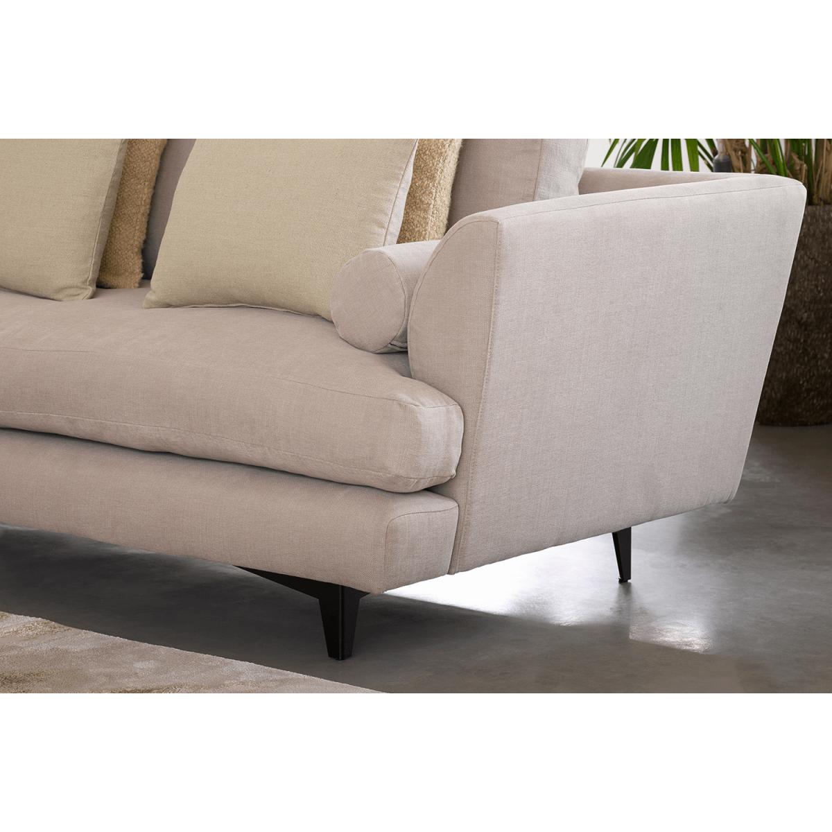Larsen RHF Open End Corner Sofa in Nordic Pine Hygge Chunky Weave – image 4