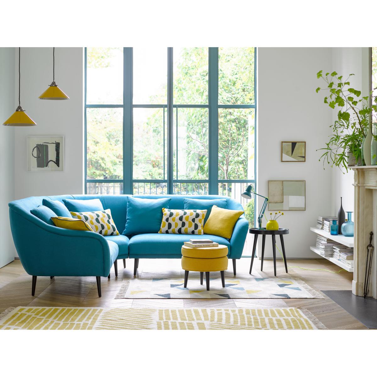 Jasper Right Hand Double With Left Hand 2.5 Seat in Hydrangea Highland Tweed - sofa.com – image 3