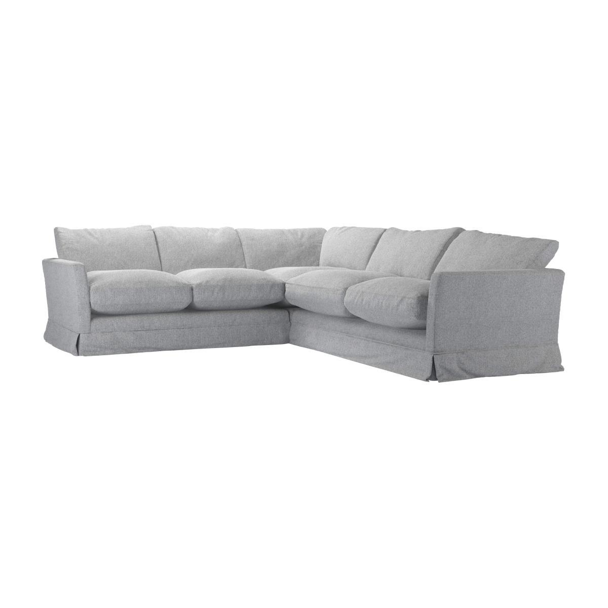 Otto Asym. Crn: LHF 2 Seat w RHF 2.5 Seat in Arctic Wolf Quartz - sofa.com – image 1