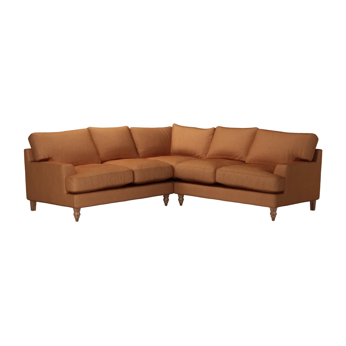 Isla Medium Corner Sofa in Saffron Heathland Weave - sofa.com