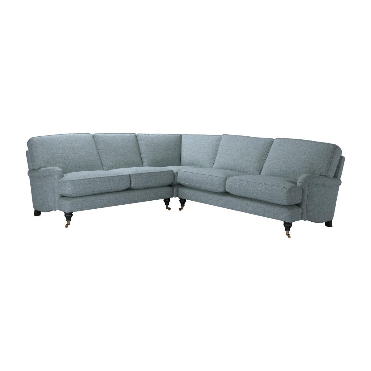 Bluebell Asym. Crn: LHF 2 Seat w RHF 2.5 Seat in Hydrangea Highland Tweed - sofa.com – image 1