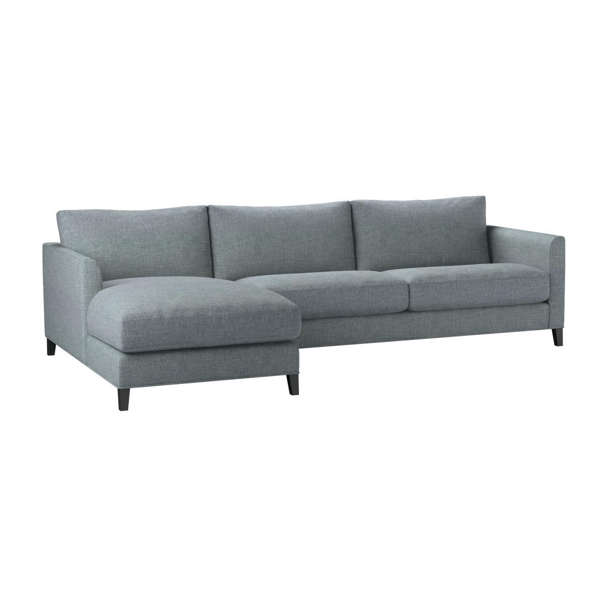 Izzy Large LHF Chaise Sofa in Cornflower Silky Jacquard Weave - sofa.com – image 1