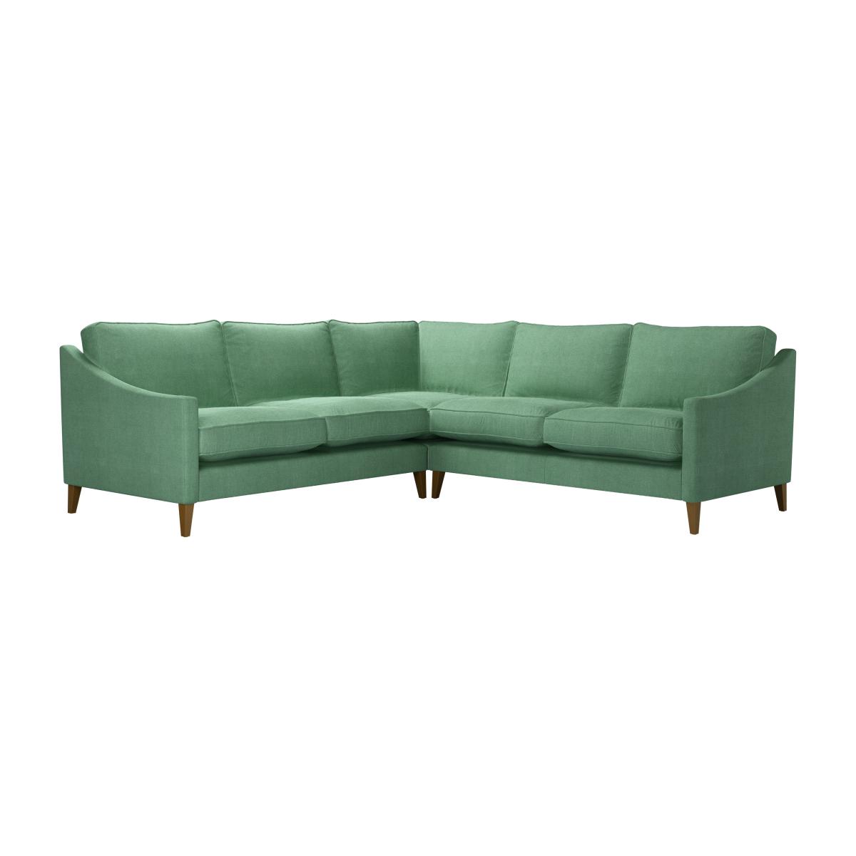 Iggy Medium Corner Sofa in Celadon Easy Cotton