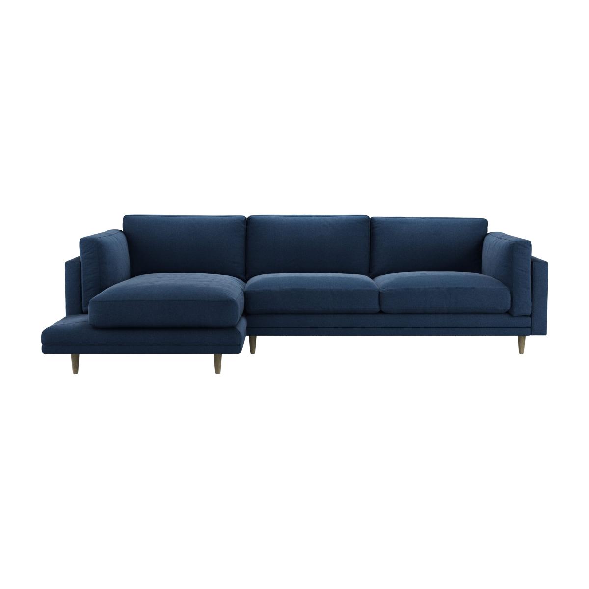 Marco LHF Chaise Sofa in Washed Indigo Easy Cotton – image 1