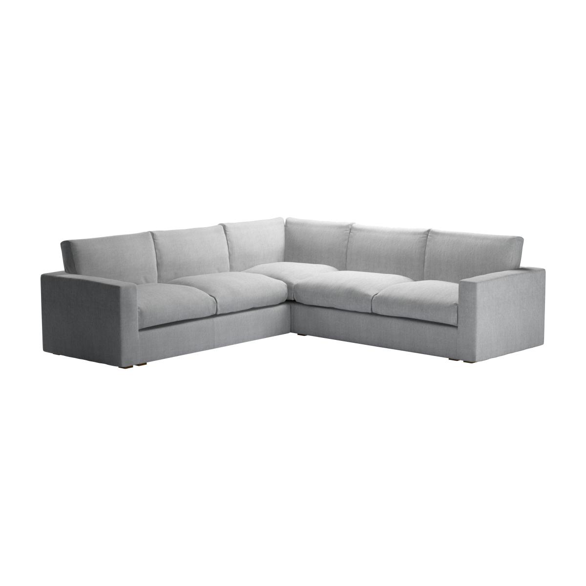 Stella Large Corner Sofa in Goodwin Grey Sandgate - sofa.com