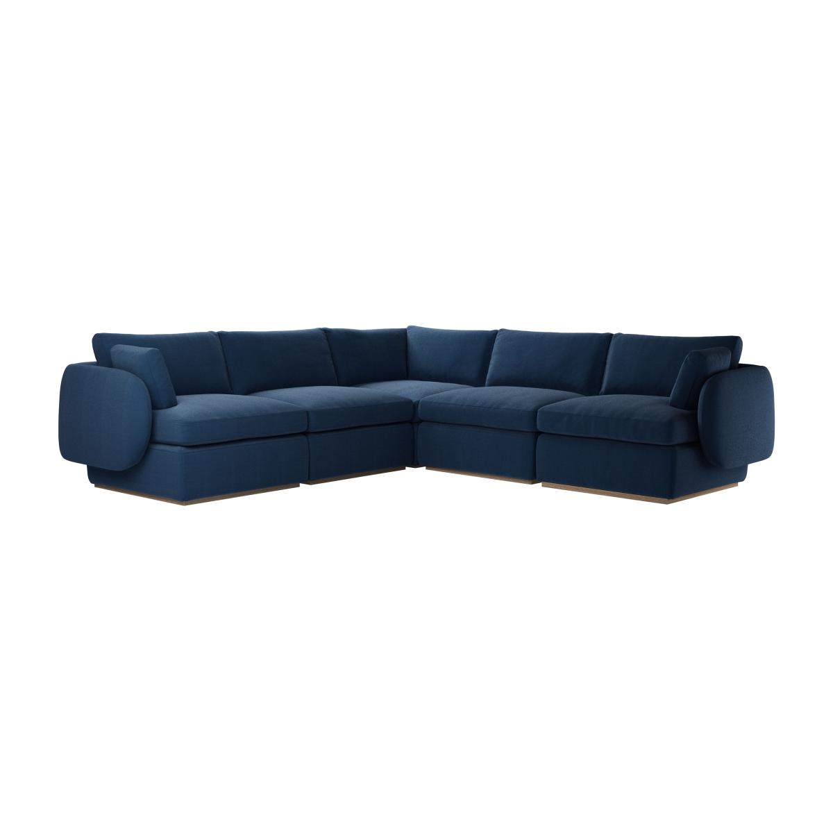 Ren Medium Corner Sofa in Galaxy Organic Smart Cotton – image 1