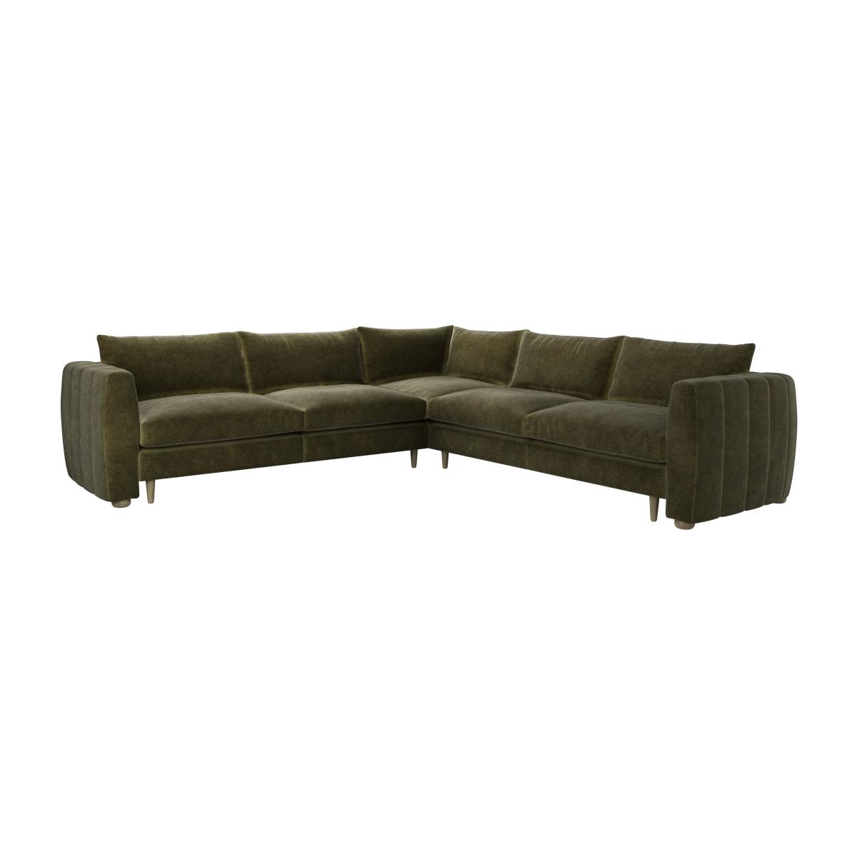 Tiffany Medium Corner Sofa in Juniper Aquaclean Clever Chenille – image 1