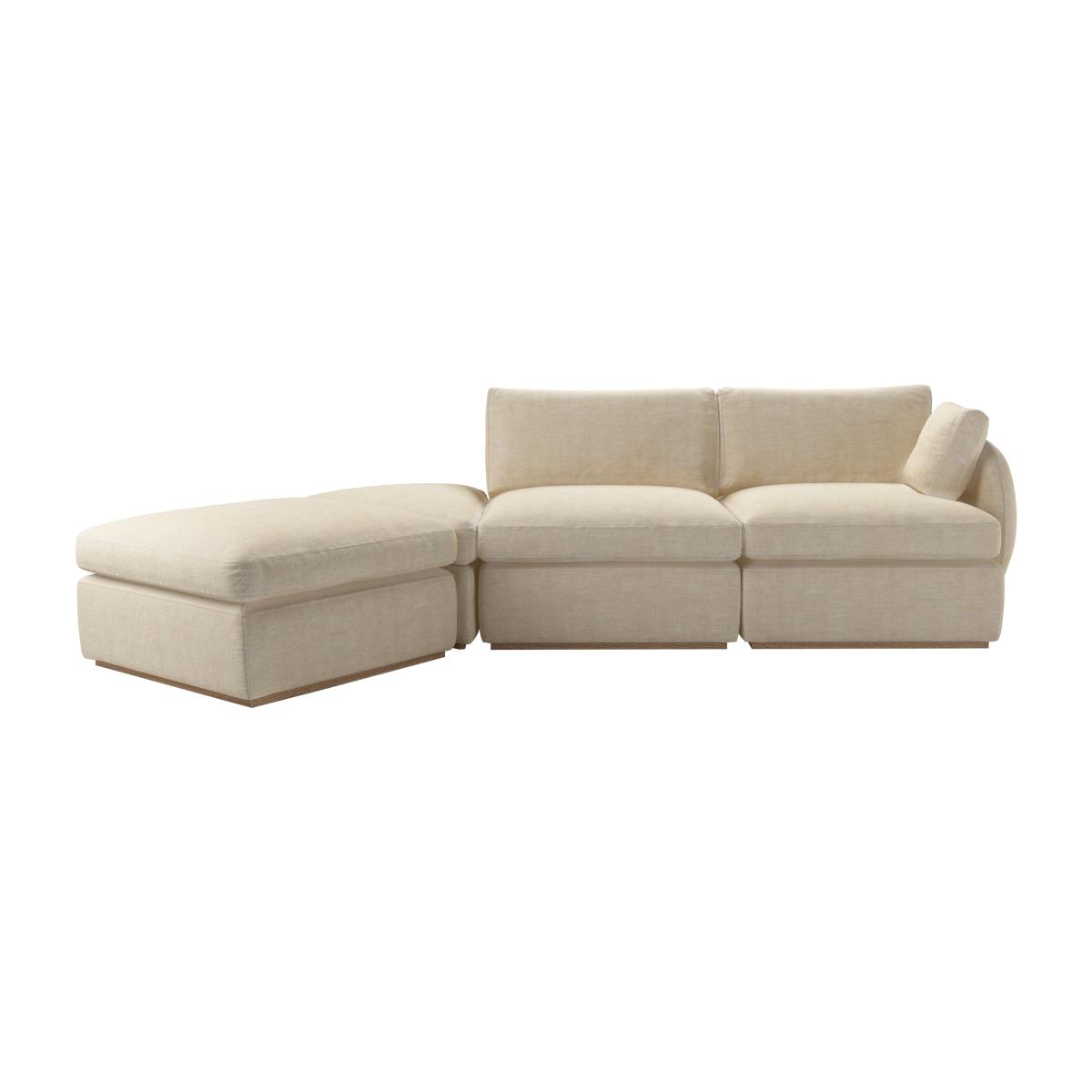 Ren RHF Modular Sofa in Chantilly Aquaclean Clever Chenille – image 1