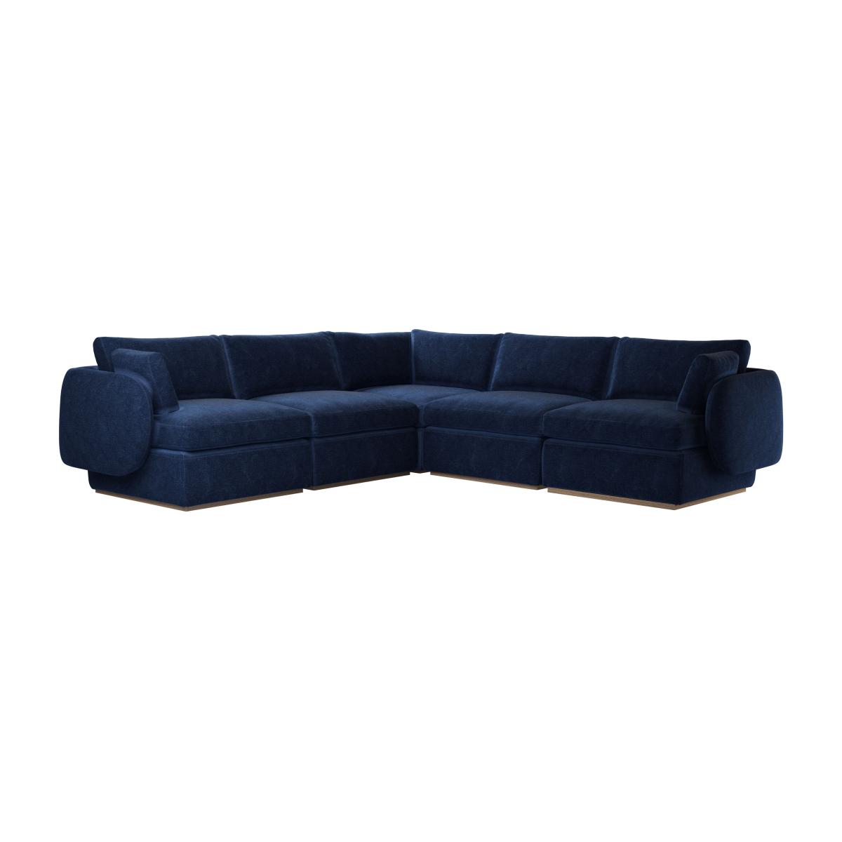 Ren Medium Corner Sofa in Port Royal Aquaclean Clever Chenille – image 1