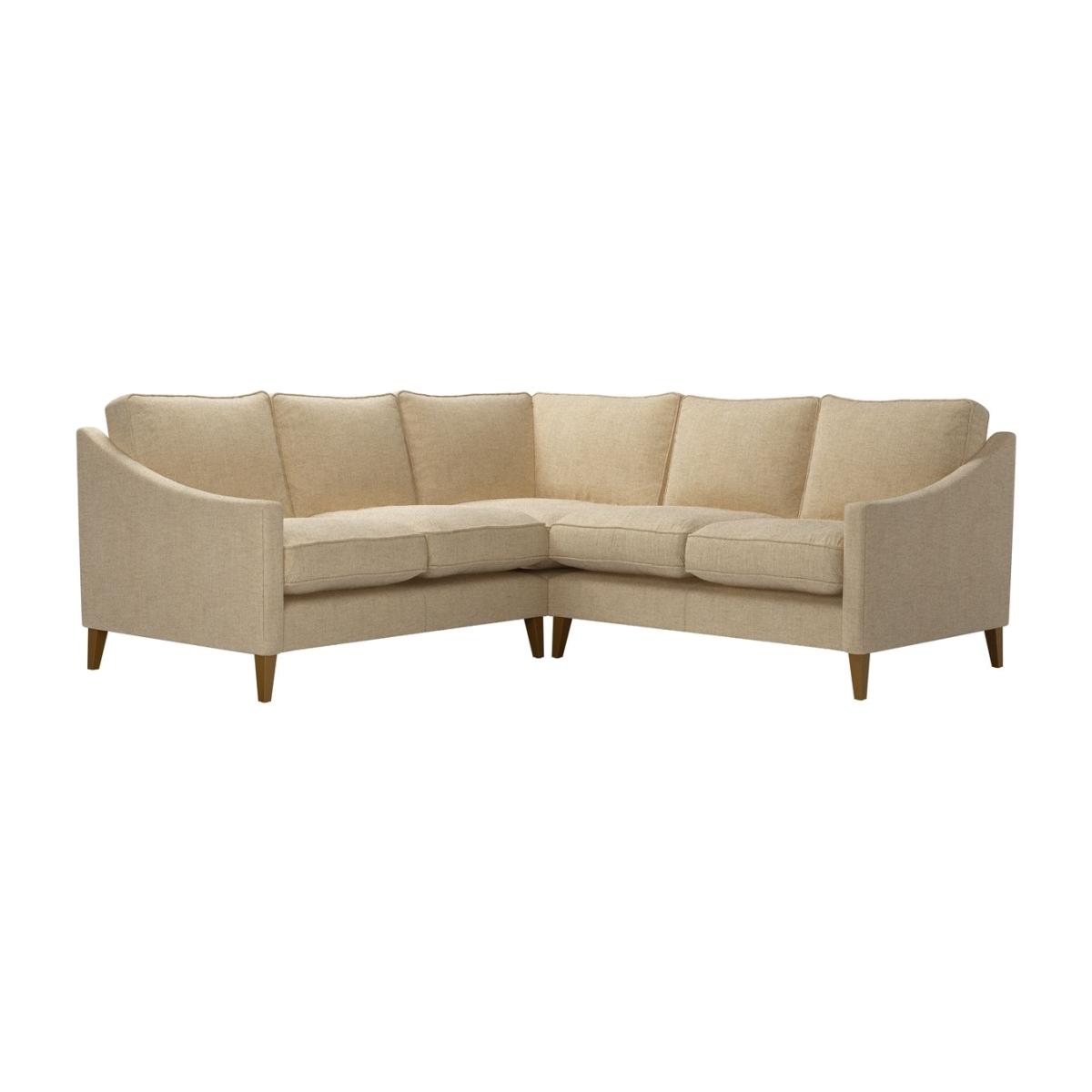 Iggy Small Corner Sofa in Nordic Pine Hygge Chunky Weave – image 1