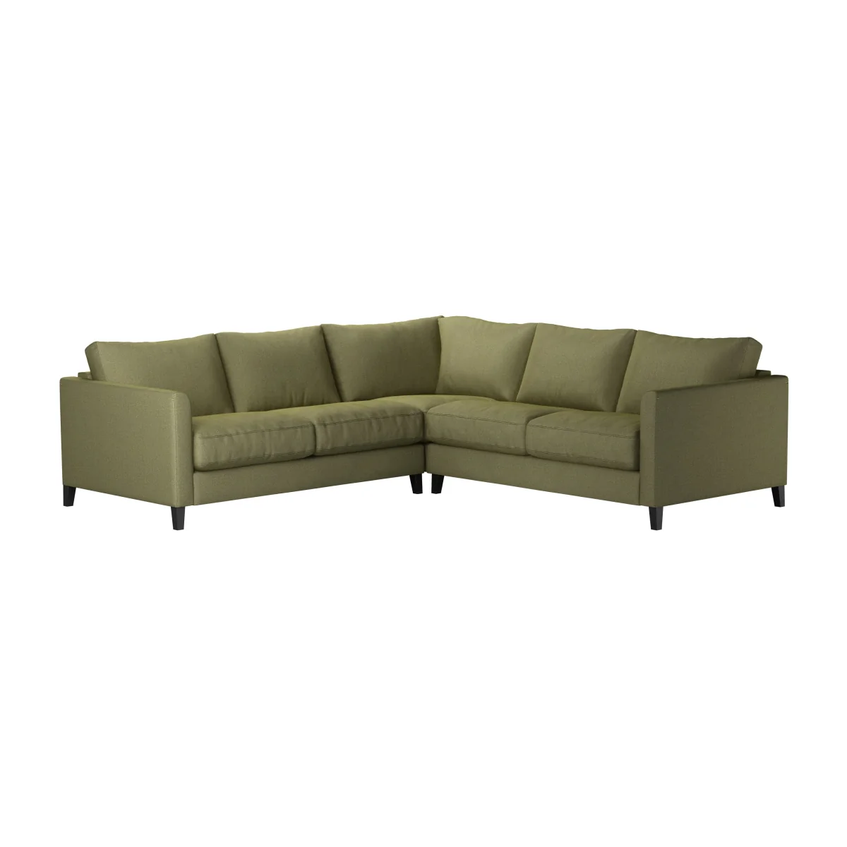 Izzy Small Corner Sofa in Lichen Heathland Weave - sofa.com