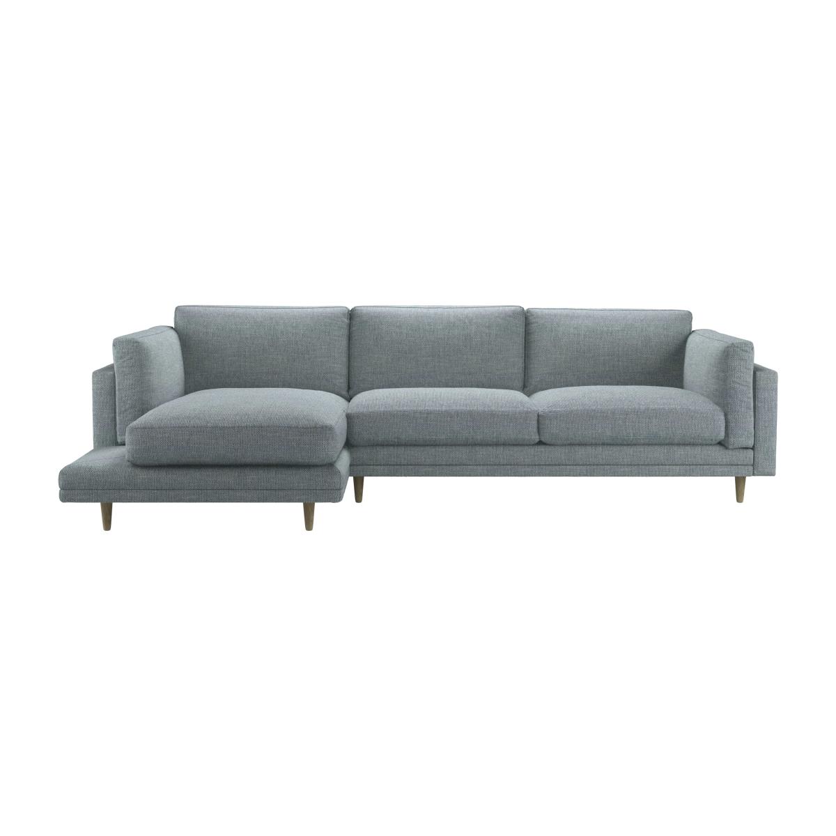 Marco LHF Chaise Sofa in Cornflower Silky Jacquard Weave – image 1