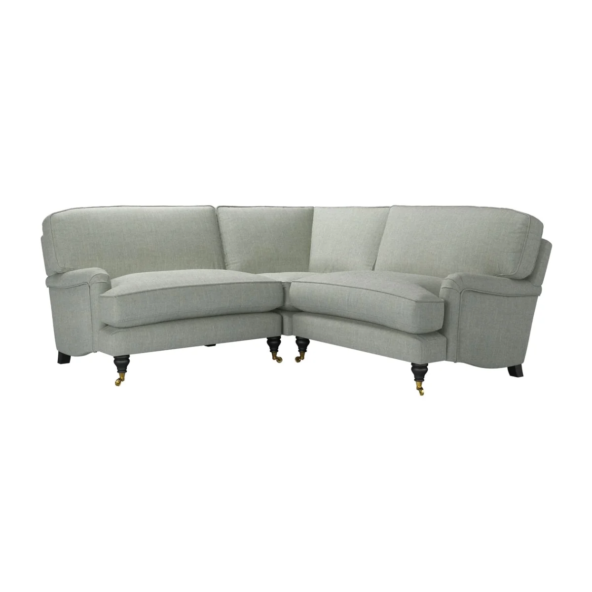 Bluebell Small Corner Sofa in Sea Glass Baylee Viscose Linen - sofa.com