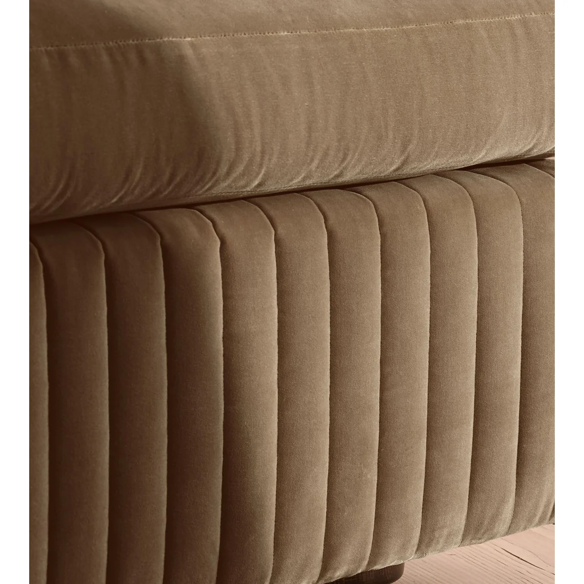 Oona Modular Sofa, Corner Sofa, Velvet, Truffle US – image 6