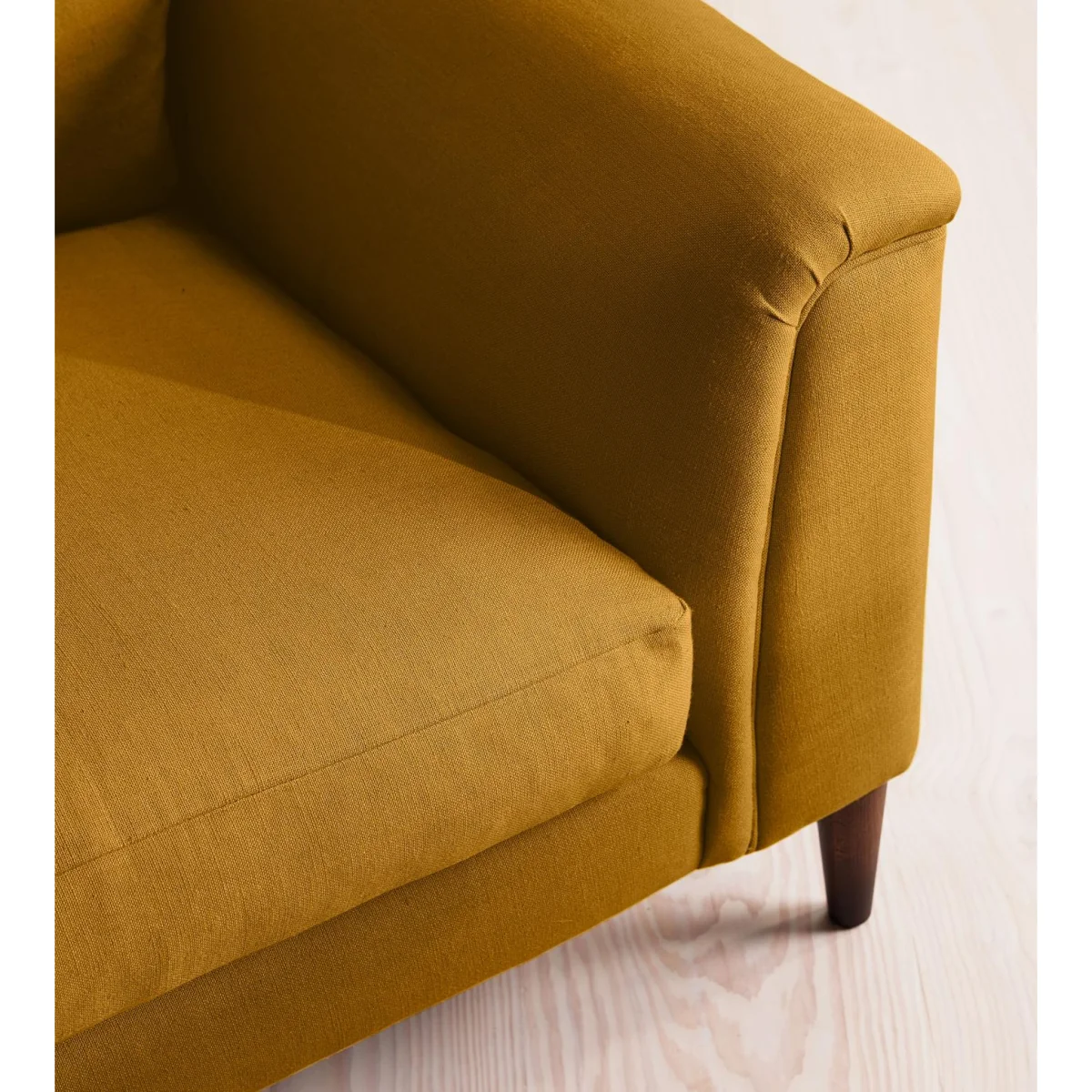 Reya Chaise-End Sofa, Linen, Turmeric, UK – image 6