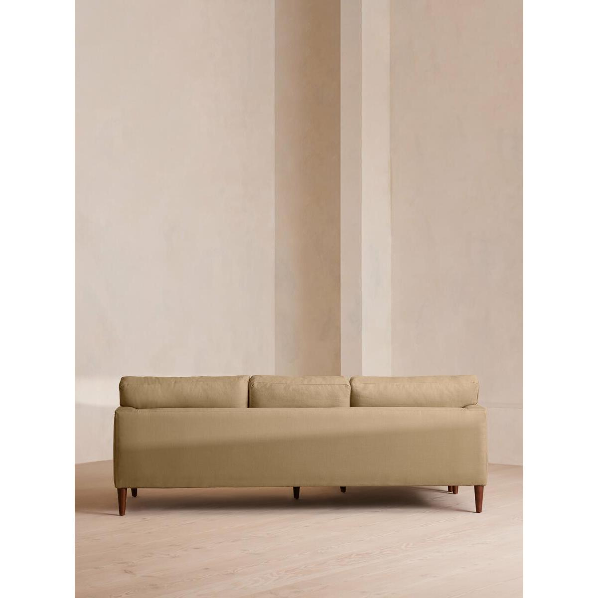 Reya Chaise-end Sofa, Linen, Wheat – image 4